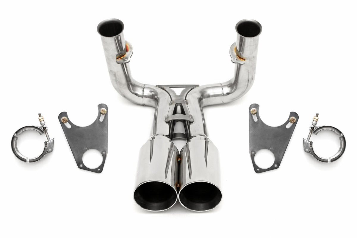 2001-2010 Lamborghini Murcielago Fabspeed Deluxe Dual Style Tips - image 3