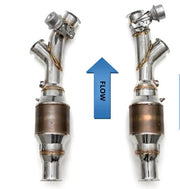 2001-2010 Lamborghini Murcielago Fabspeed Primary Sport Catalytic Converters - image 8