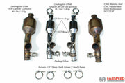 2001-2010 Lamborghini Murcielago Fabspeed Primary Sport Catalytic Converters - image 2