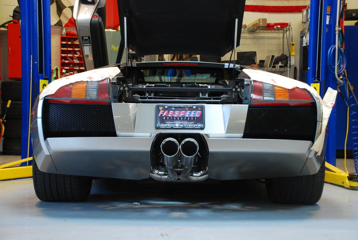2001-2010 Lamborghini Murcielago Fabspeed Supersport X-Pipe Exhaust System - image 12