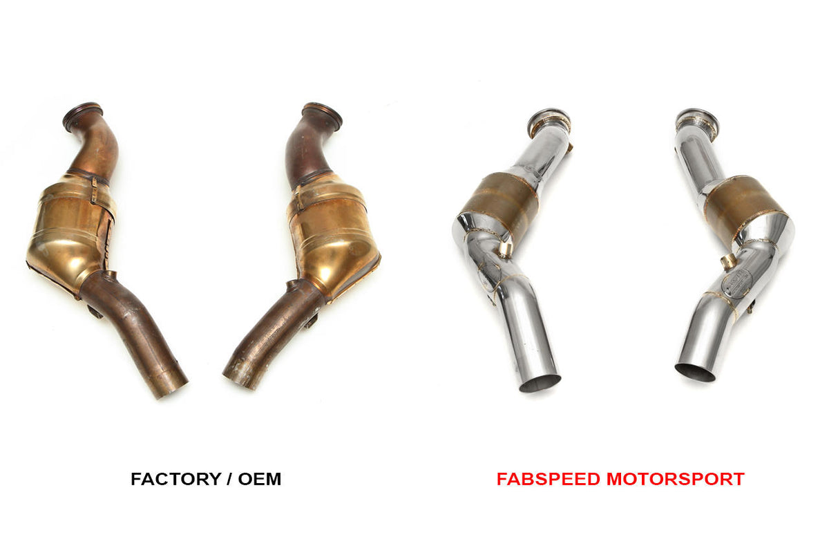 2013-2026 Maserati Ghibli Fabspeed Primary Sport Cat Downpipes - image 2