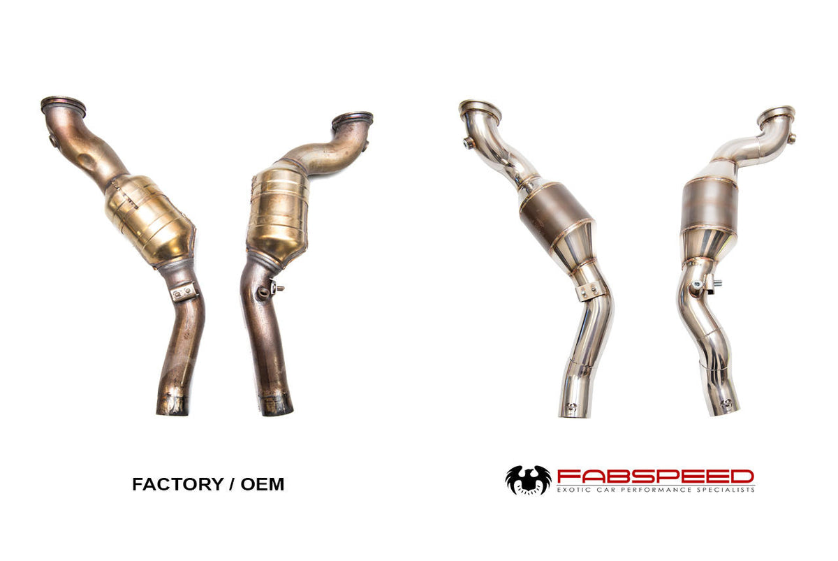 2013-2026 Maserati Ghibli Fabspeed Primary Sport Cat Downpipes - image 4