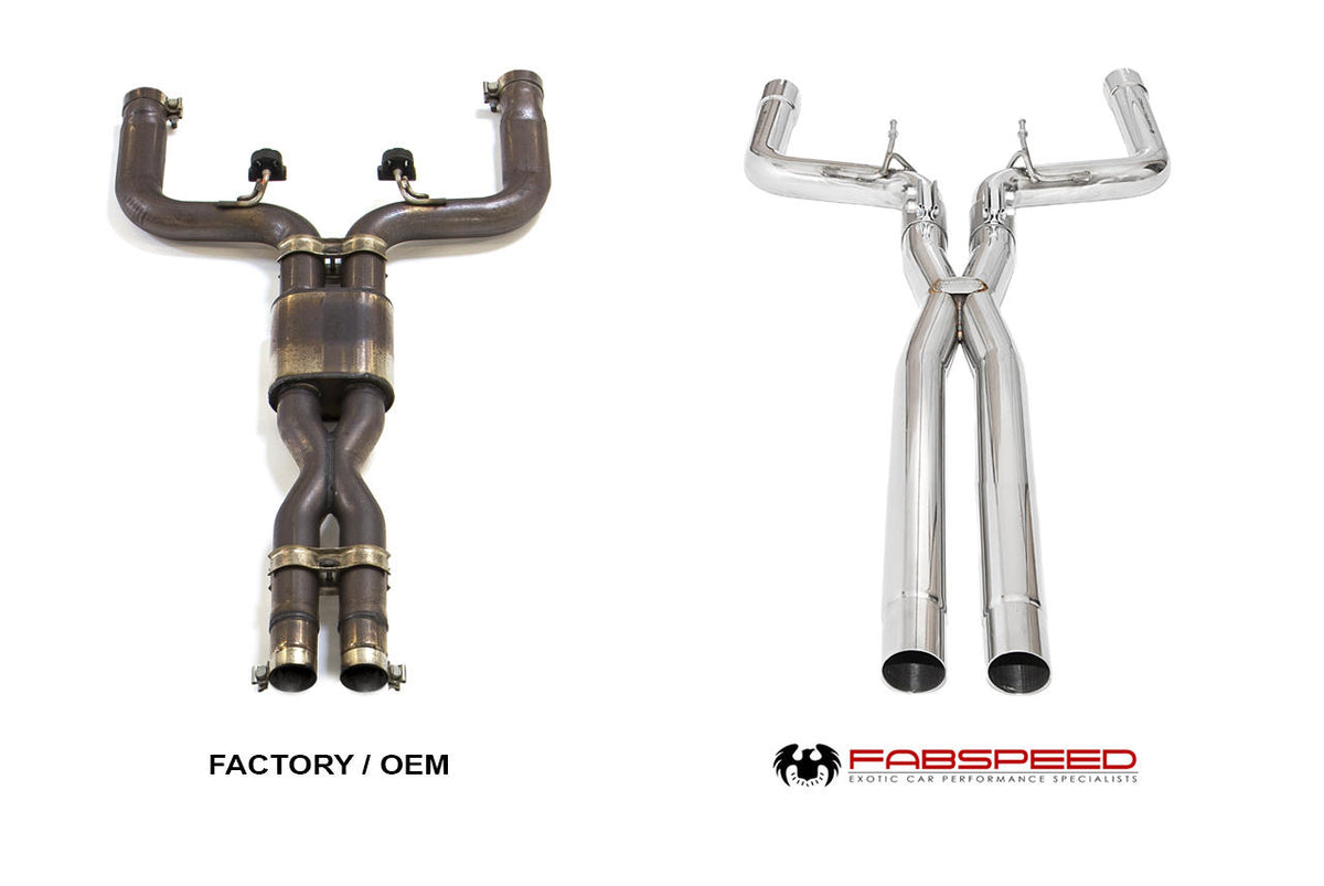 2013-2026 Maserati Ghibli Fabspeed Resonator Bypass X-Pipe - image 2