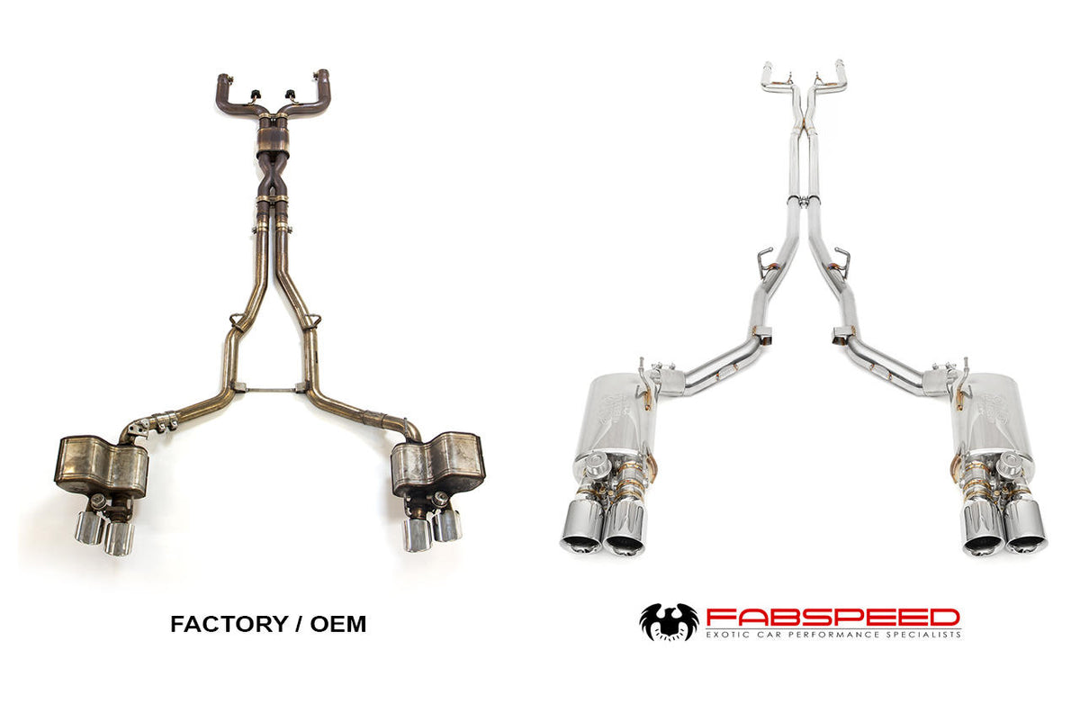 2013-2026 Maserati Ghibli Fabspeed Valved Catback Exhaust System - image 4
