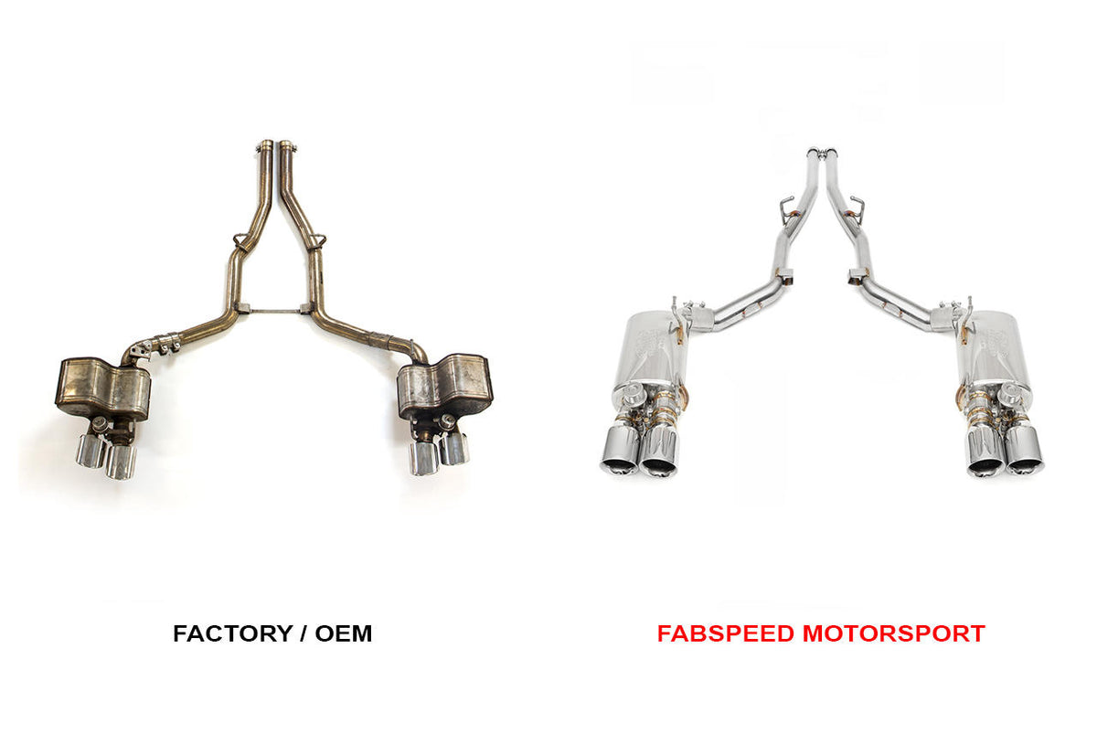 2013-2026 Maserati Ghibli Fabspeed Valved Rear Mufflers - image 4