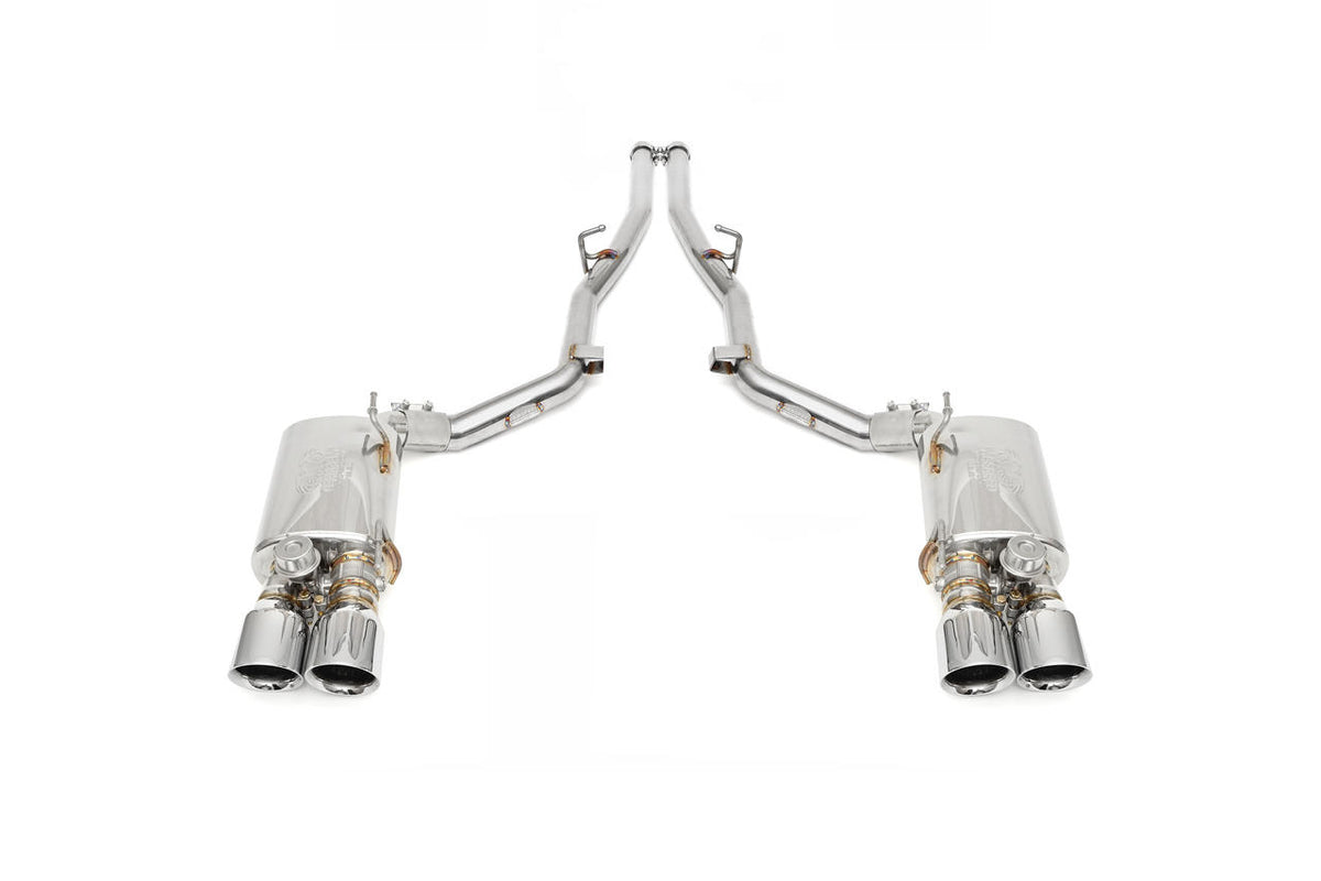 2013-2026 Maserati Ghibli Fabspeed Valved Rear Mufflers - image 1