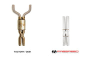 2008-2019 Maserati GranTurismo Fabspeed Resonator Bypass X-Pipe - image 3