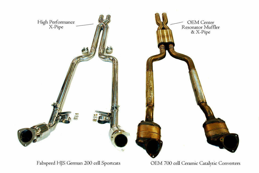 2008-2019 Maserati GranTurismo Fabspeed Resonator Bypass X-Pipe - image 5