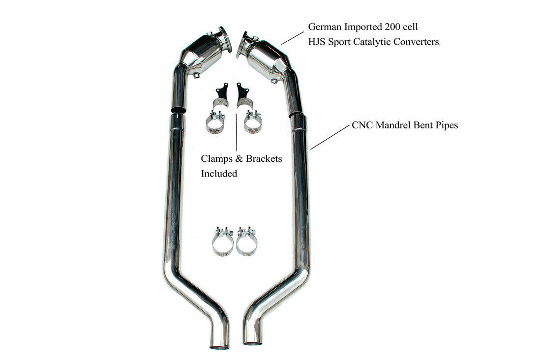 2008-2019 Maserati GranTurismo Fabspeed Sport Catalytic Converters - image 3