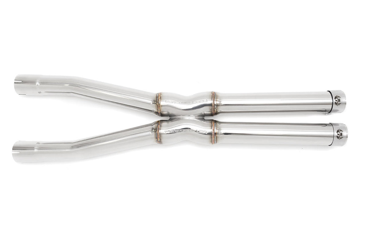 2002-2007 Maserati GT Coupe/Spyder/Gransport Fabspeed Resonator Bypass X-Pipe - image 1