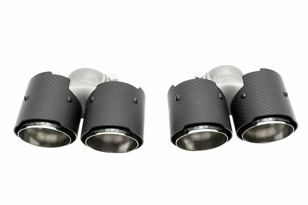 2004-2012 Maserati Quattroporte Fabspeed Muffler Bypass Pipes - image 3