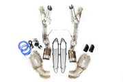 2015-2021 McLaren 570S / 540C "600LT Style" Fabspeed Valved Sport Catalytic Converter Exhaust System - image 1