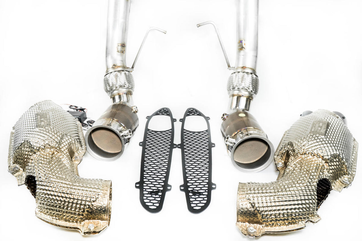 2015-2021 McLaren 570S / 540C "600LT Style" Fabspeed Valved Sport Catalytic Converter Exhaust System - image 10