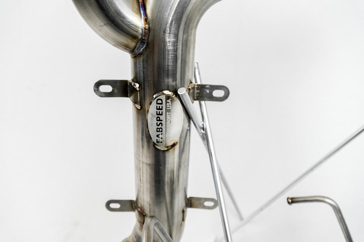 2015-2021 McLaren 570S / 540C "600LT Style" Fabspeed Valved Sport Catalytic Converter Exhaust System - image 4