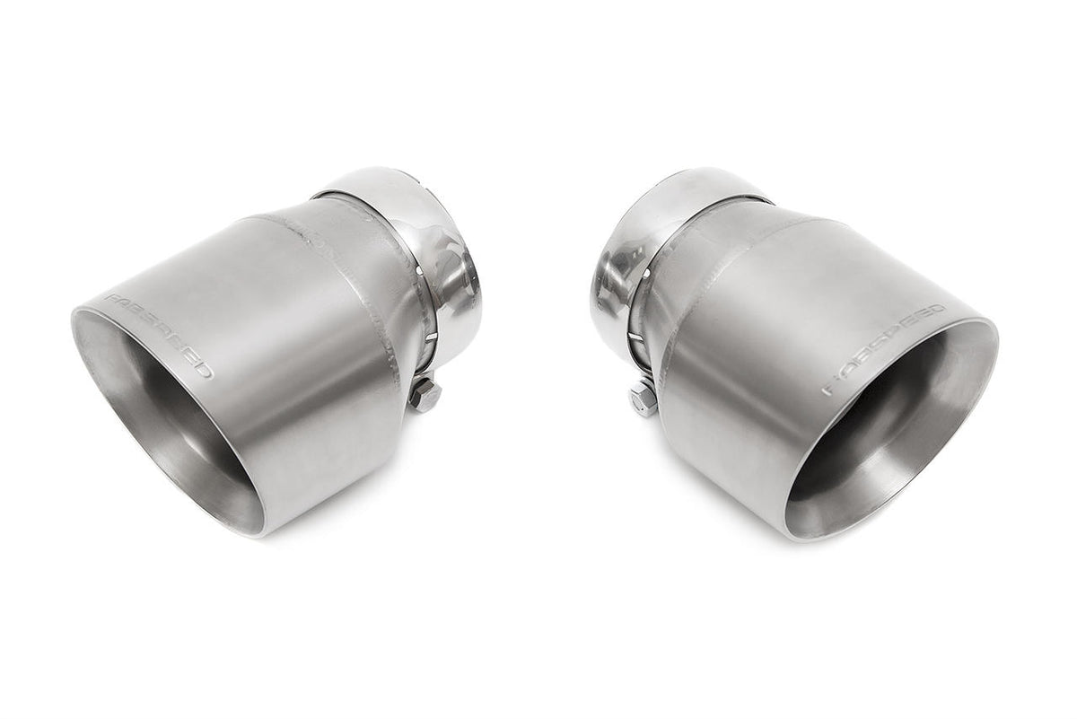 2015-2021 McLaren 570S / 570GT / 540C Fabspeed Deluxe Bolt-On 4.5" Titanium Tips - image 1