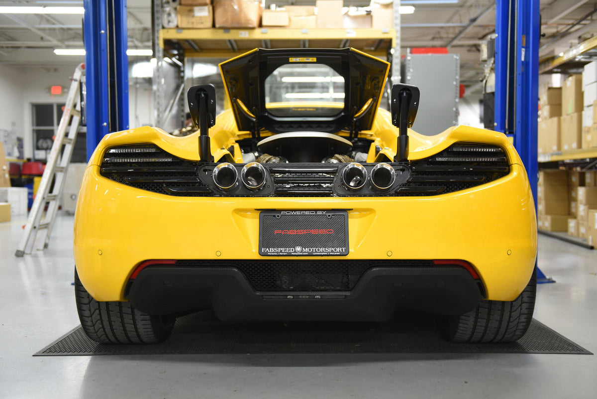 2014-2017 McLaren 650S Fabspeed Supersport X-Pipe Exhaust System - image 15