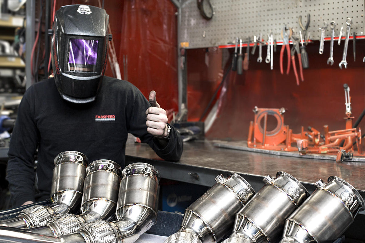 2015-2017 McLaren 675LT Fabspeed Sport Catalytic Converters - image 6