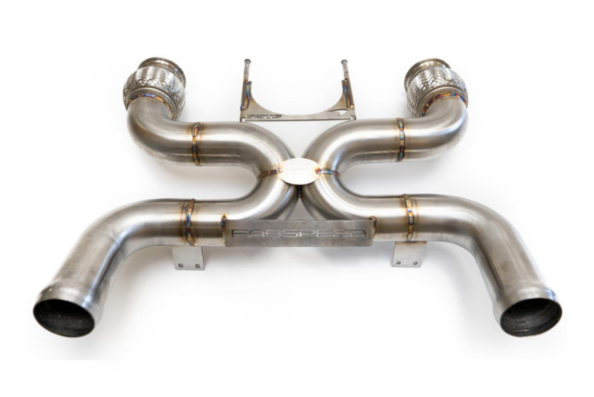 2017-2023 McLaren 720S Fabspeed Supersport X-Pipe Exhaust System - image 1