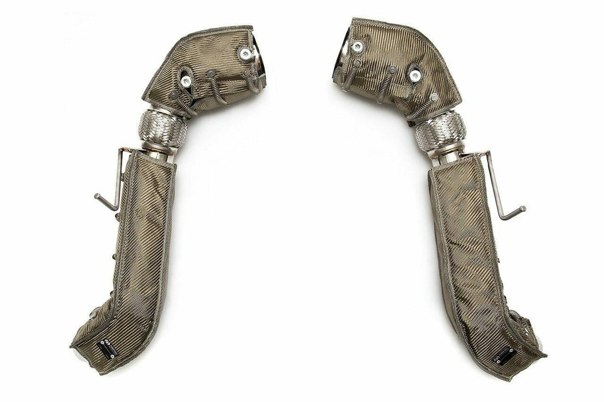 2011-2014 McLaren MP4-12C Fabspeed Sport Catalytic Converters - image 1