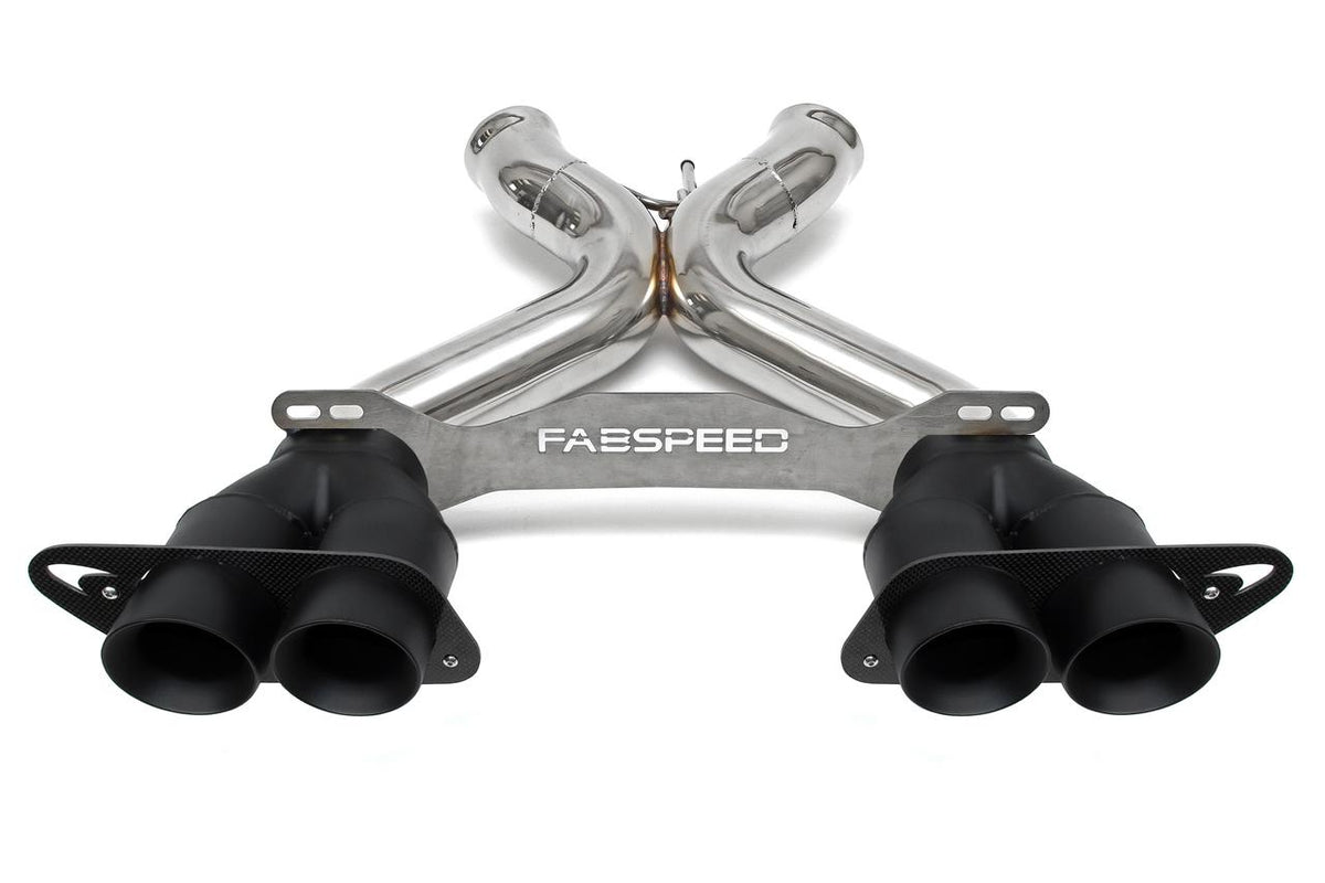 2011-2014 McLaren MP4-12C Fabspeed Supersport X-Pipe Exhaust System - image 1