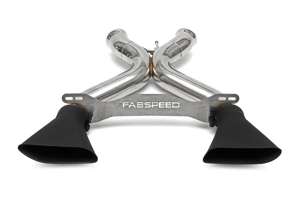 2011-2014 McLaren MP4-12C Fabspeed Supersport X-Pipe Exhaust System - image 2
