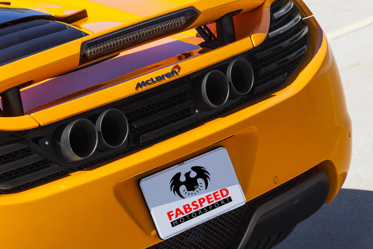 2011-2014 McLaren MP4-12C Fabspeed Supersport X-Pipe Exhaust System - image 7