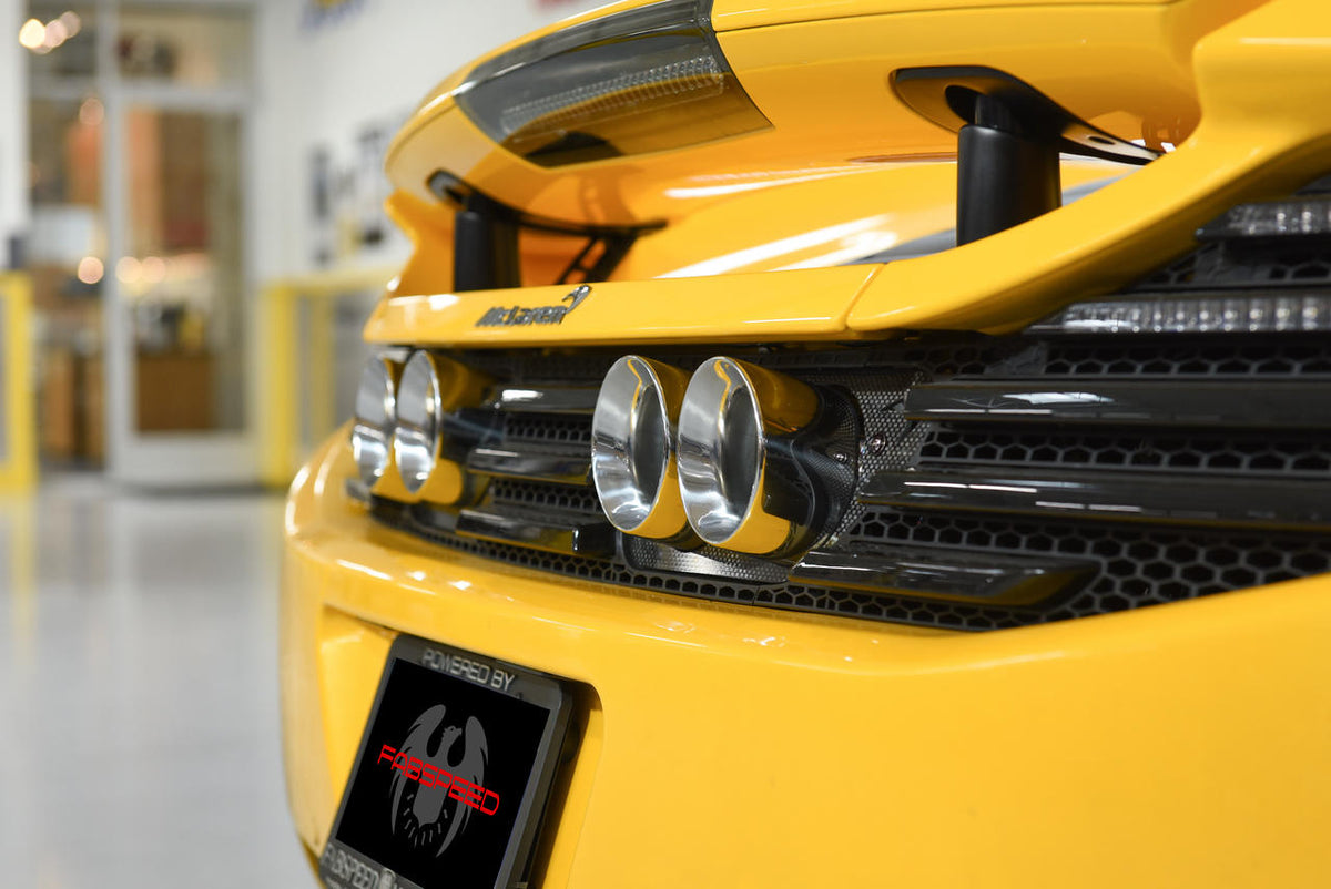 2011-2014 McLaren MP4-12C Fabspeed Supersport X-Pipe Exhaust System - image 11