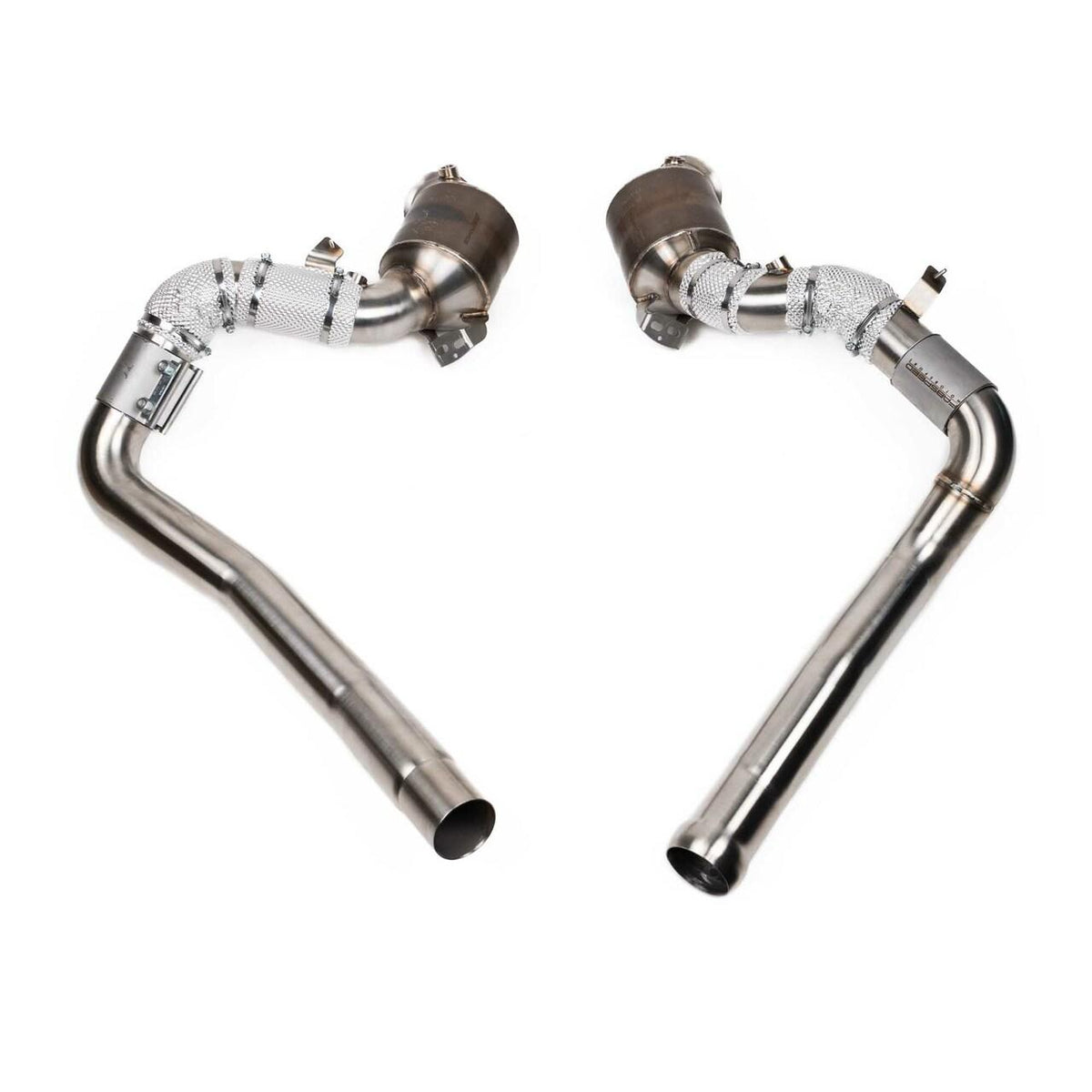 2021-2026 Mercedes-Benz AMG GT Fabspeed Black Series Sport Cat Downpipes - image 1