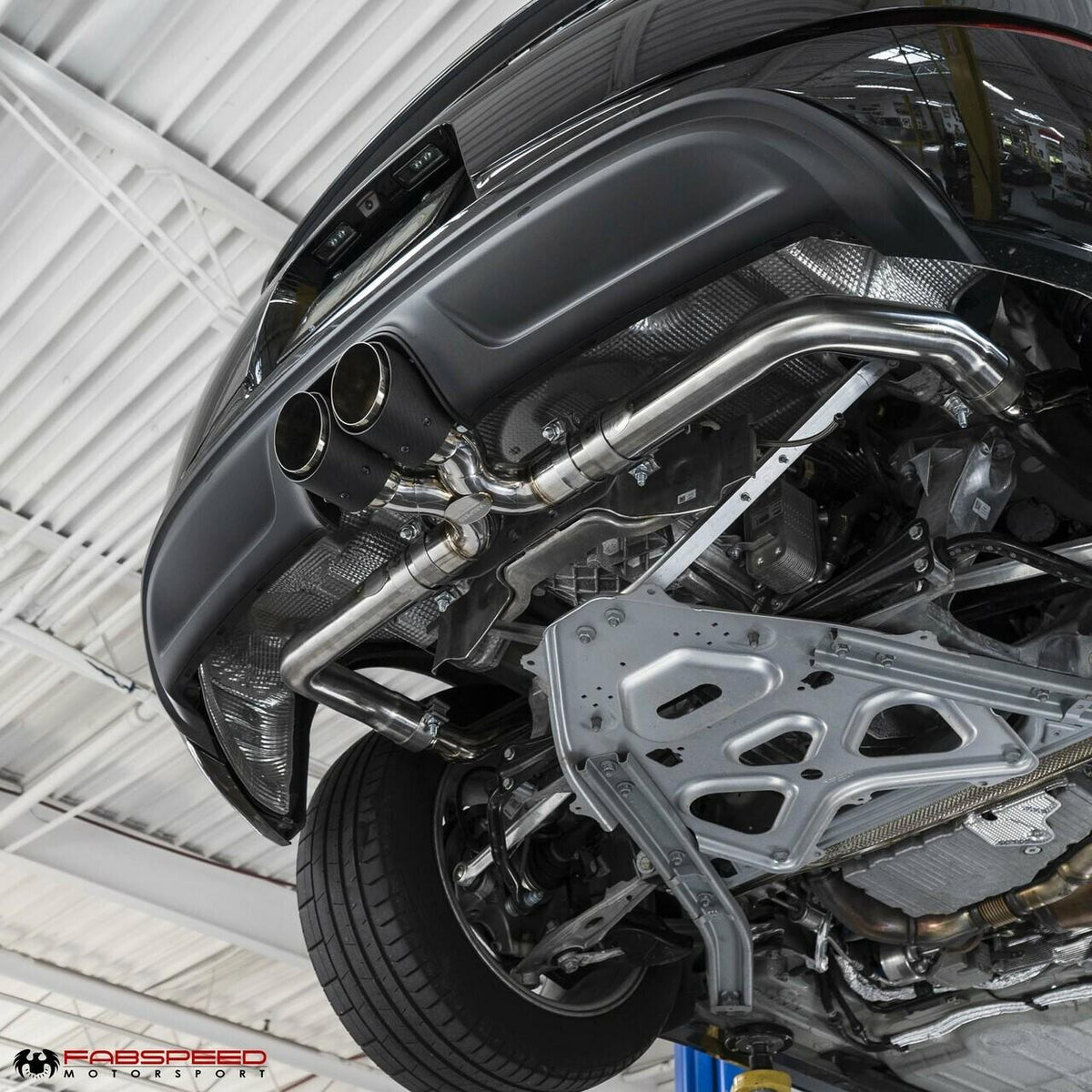 2017-2026 Porsche 718 Boxster/Cayman Fabspeed Maxflo Cat-Back Exhaust System - image 10
