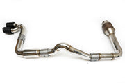2017-2026 Porsche 718 Boxster/Cayman Fabspeed Supercup Turboback Exhaust System - image 4