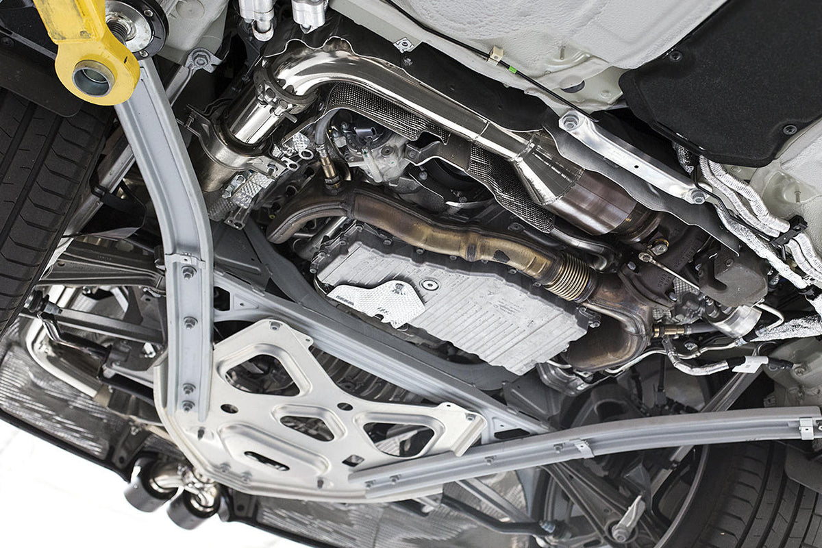 2017-2026 Porsche 718 Boxster/Cayman Fabspeed Supercup Turboback Exhaust System - image 11