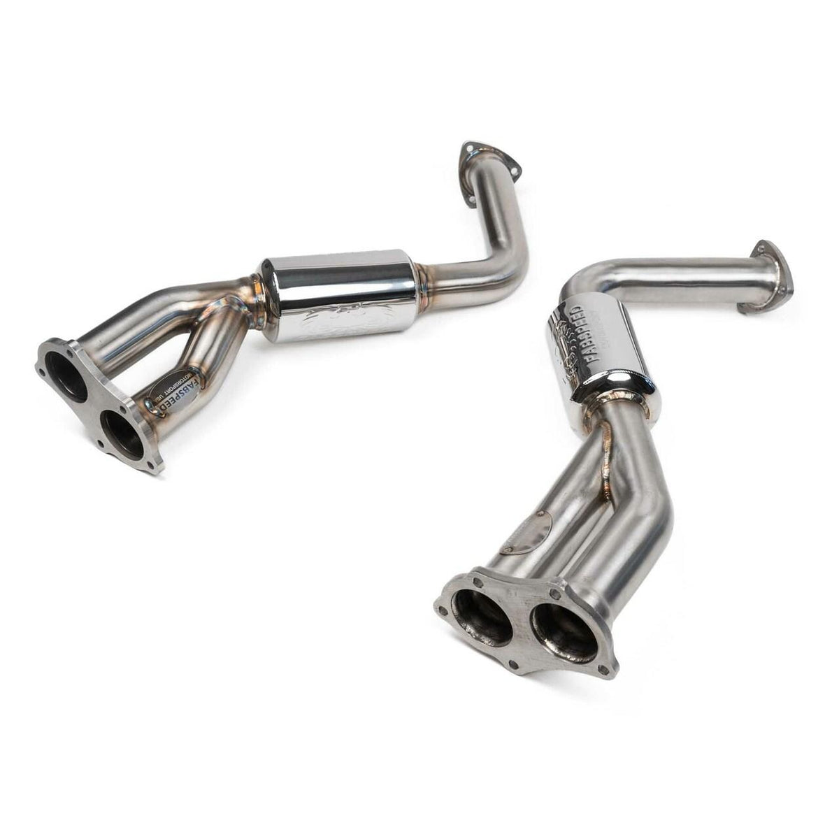 2020-2026 Fabspeed Porsche 718 GT4 / GTS / Spyder Over Axle Link Pipes - image 3