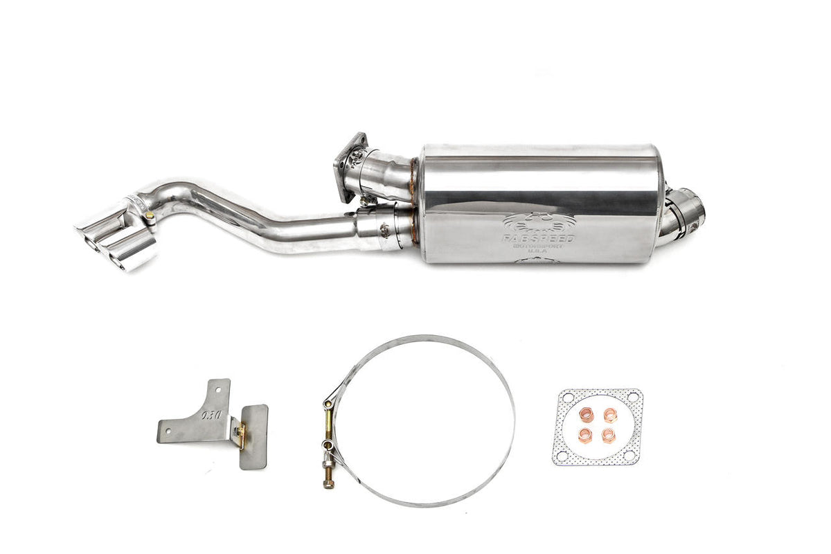 1976-1989 Porsche 911 Turbo 930 Fabspeed Maxflo Performance Exhaust System - image 3