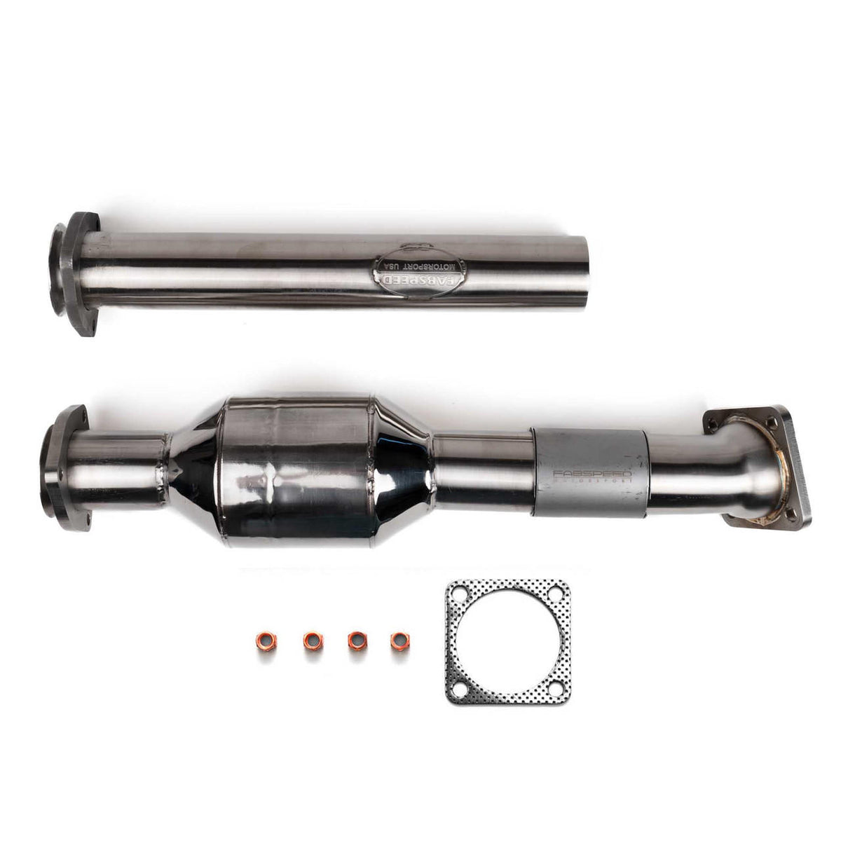 1976-1989 Porsche 911 Turbo 930 Fabspeed RENNKRAFT Sport Cat and Comp. Link Pipe - image 1