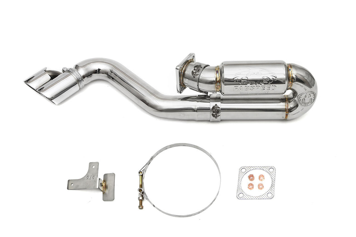 1976-1989 Porsche 911 Turbo 930 Fabspeed Supercup Race Exhaust System - image 2