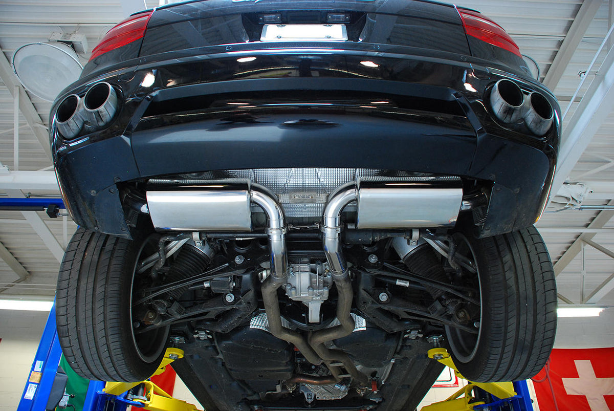 2002-2007 Porsche 955 Turbo / Turbo S Fabspeed Maxflo Performance Exhaust System - image 5
