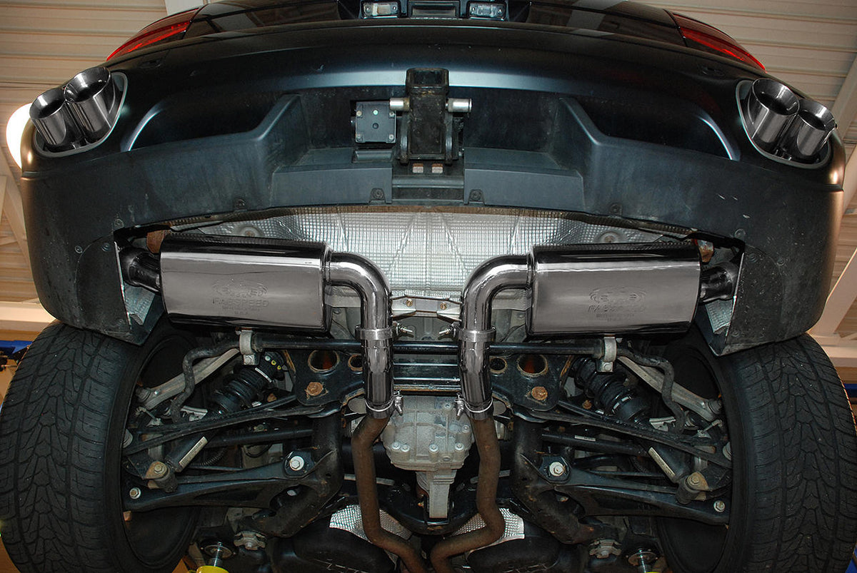 2008-2010 Porsche 957 S / GTS Fabspeed Maxflo Performance Exhaust System - image 2