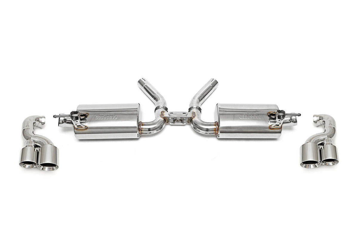 2008-2010 Porsche 957 S / GTS Fabspeed Maxflo Performance Exhaust System - image 1