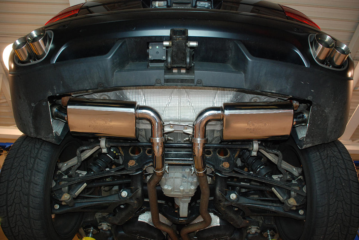 2008-2010 Porsche 957 Turbo / Turbo S Fabspeed Maxflo Performance Exhaust System - image 2