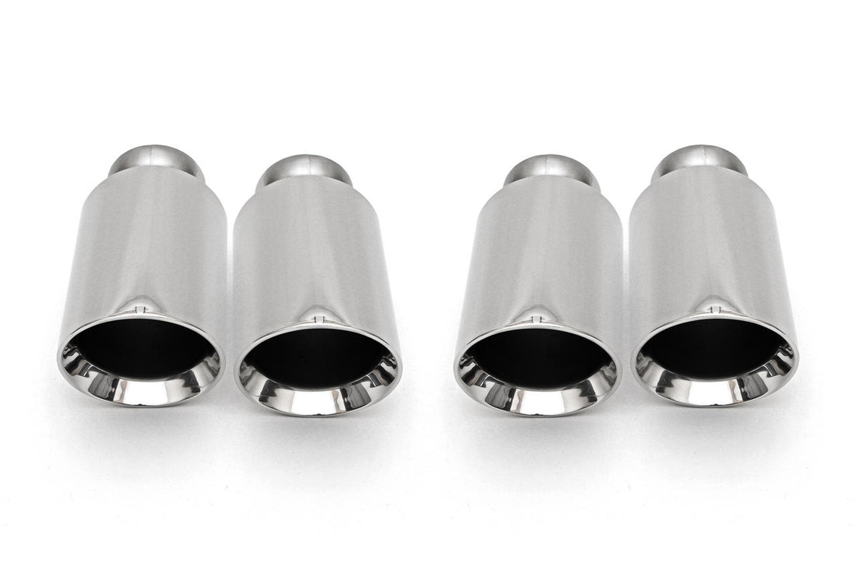 2011-2014 Porsche 958 S / GTS Fabspeed Deluxe Quad Style Tips - image 1