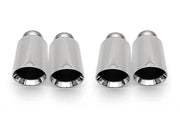 2011-2014 Porsche 958 Turbo / Turbo S Fabspeed Deluxe Quad Style Tips - image 1