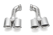 2011-2014 Porsche 958 V6 Fabspeed Deluxe Quad Tips (for PSE) - image 1