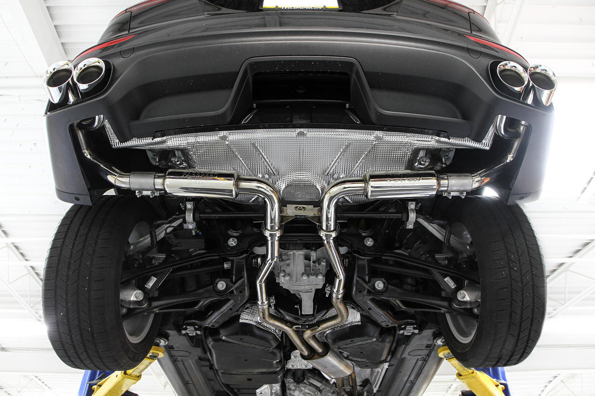 2015-2018 Porsche 958.2 Cayenne V6 Fabspeed Supercup Exhaust System - image 3