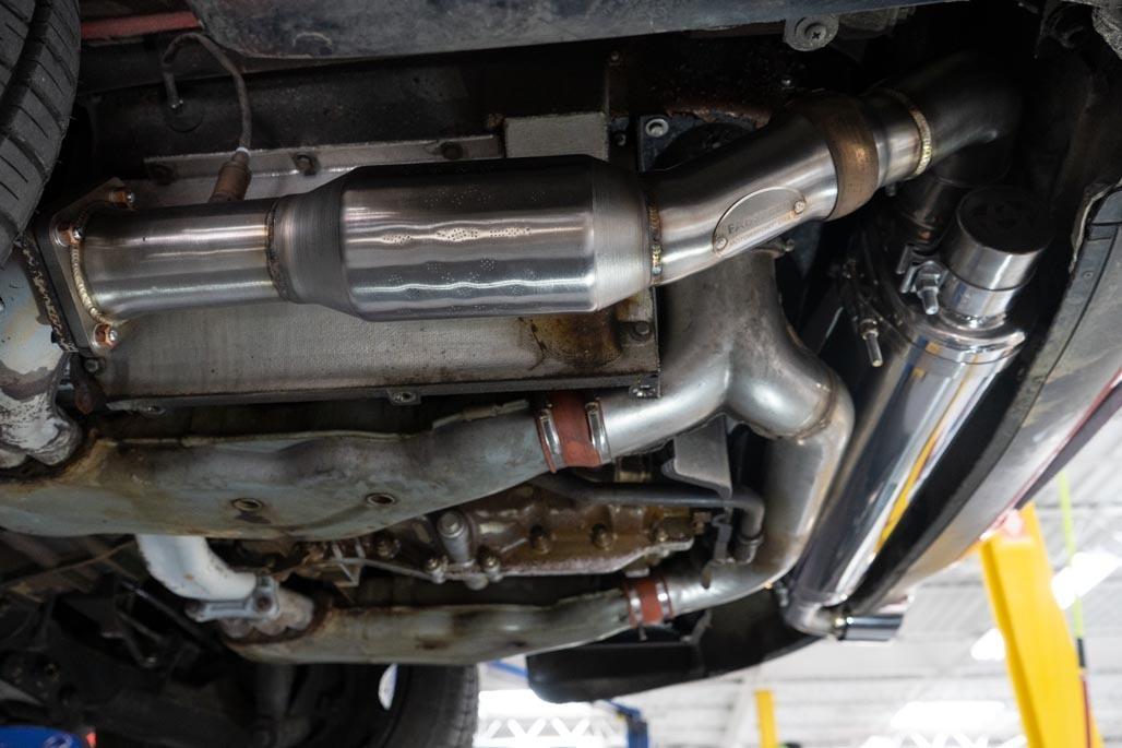 1989-1994 Porsche 964 Carrera Fabspeed Sport highflow Catalytic Converter - image 5