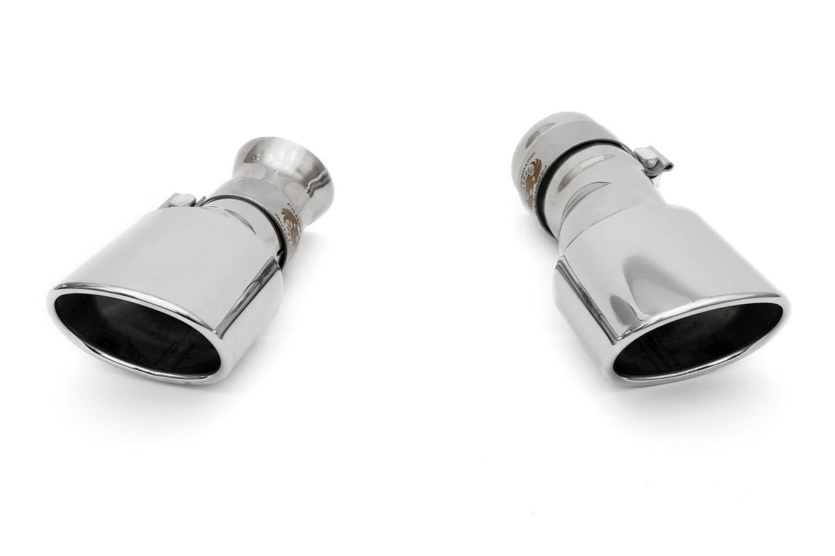 1990-1994 Porsche 964 Turbo 965 C2 Turbo Fabspeed Deluxe Oval Style Tips - image 1