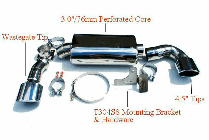1990-1994 Porsche 964 Turbo 965 Fabspeed Maxflo Performance Exhaust System - image 3