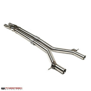 2010-2013 Porsche 970 Panamera S Fabspeed Resonator Bypass X-Pipe - image 1