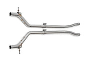 2010-2016 Porsche 970 Panamera V6 Fabspeed Resonator Bypass Pipes - image 1