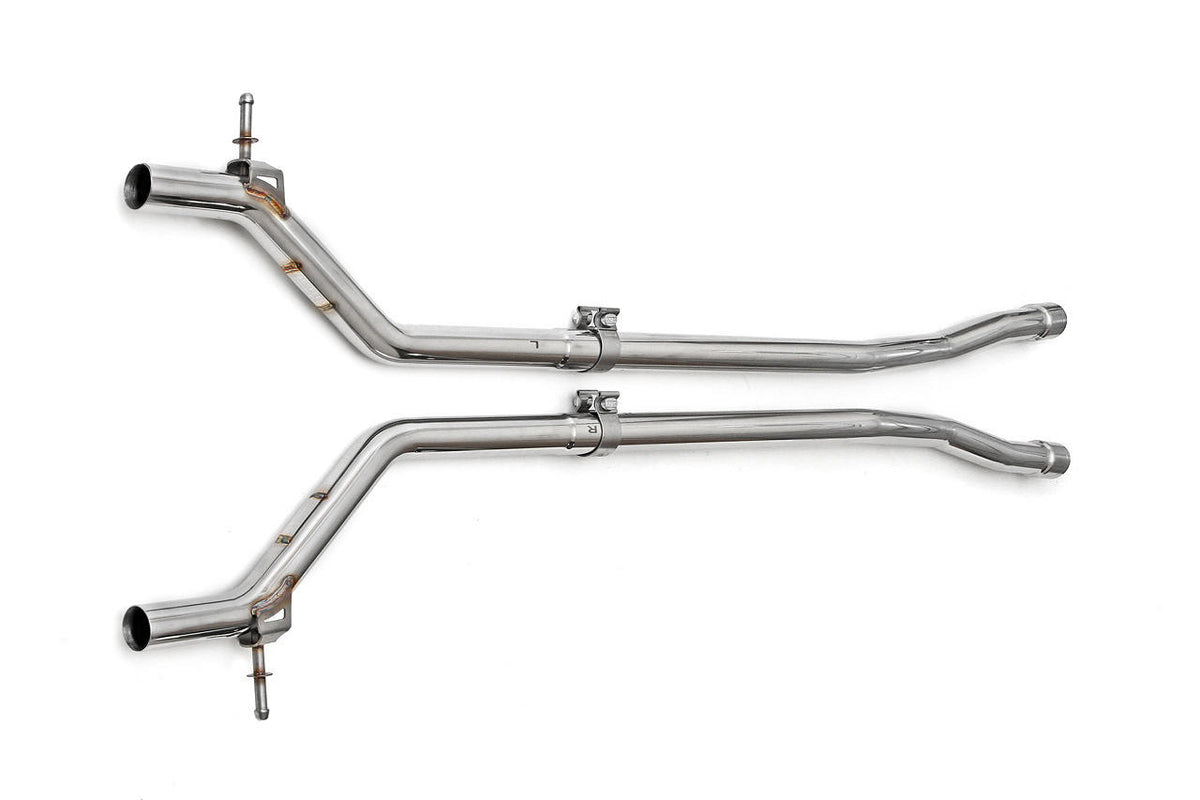 2010-2016 Porsche 970 Panamera V6 Fabspeed Resonator Bypass Pipes - image 1