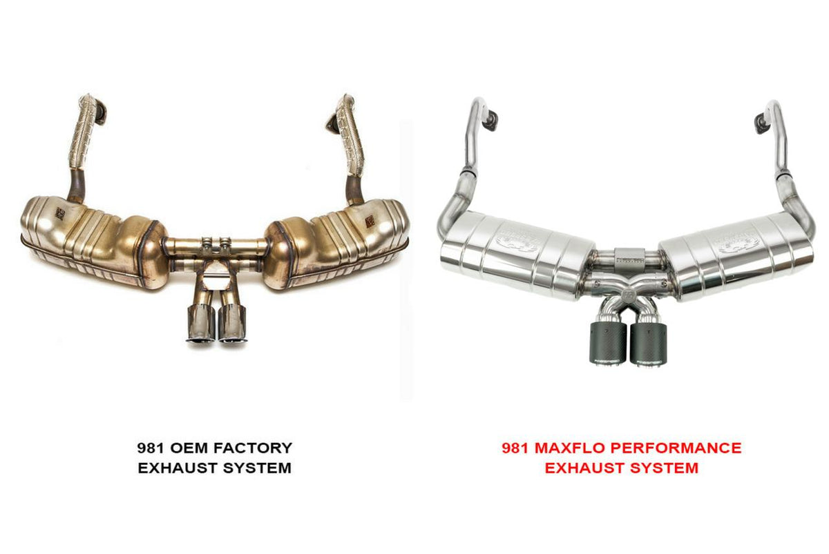 2013-2016 Porsche 981 Boxster/Cayman Fabspeed Maxflo Performance Exhaust System - image 4